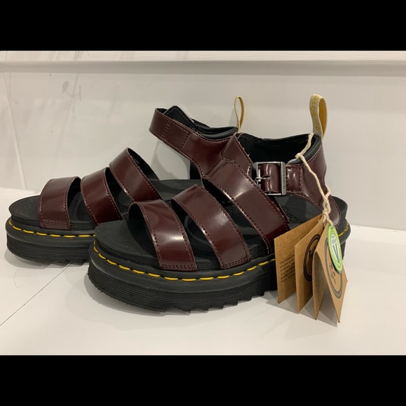 Cherry red Doc sandals - Picture 2 of 7